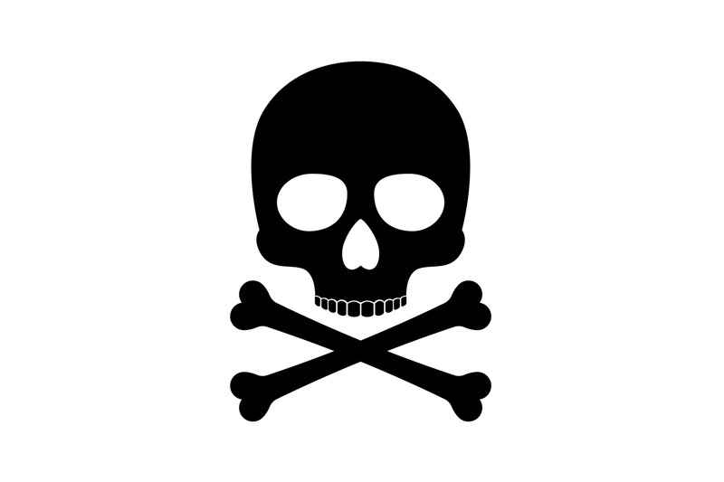 crossbones-skull-death-vector-silhouette-icon