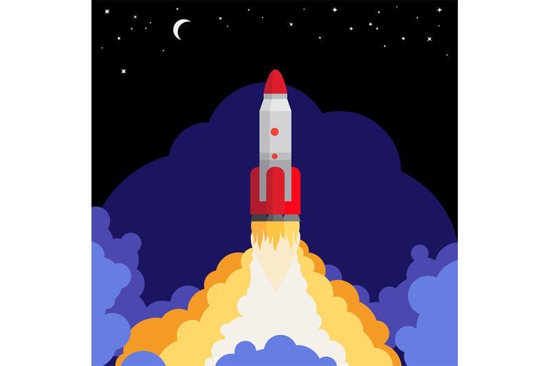 space-rocket-launch-illustration