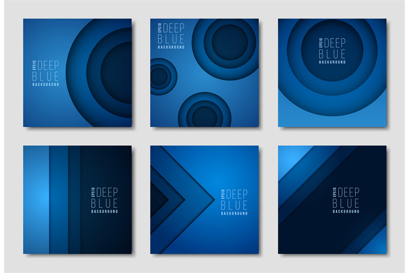advertisement-newsletter-design-templates-vector-blue-backdrops-with