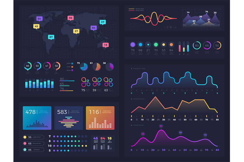 workflow-charts-and-diagrams-infographic-useful-vector-elements-for-b