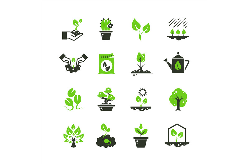 tree-sprout-and-plants-vector-icons-seedling-and-hand-planting-pictog