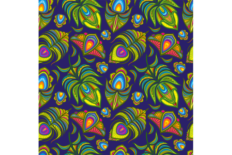 peacock-feather-vector-seamless-pattern