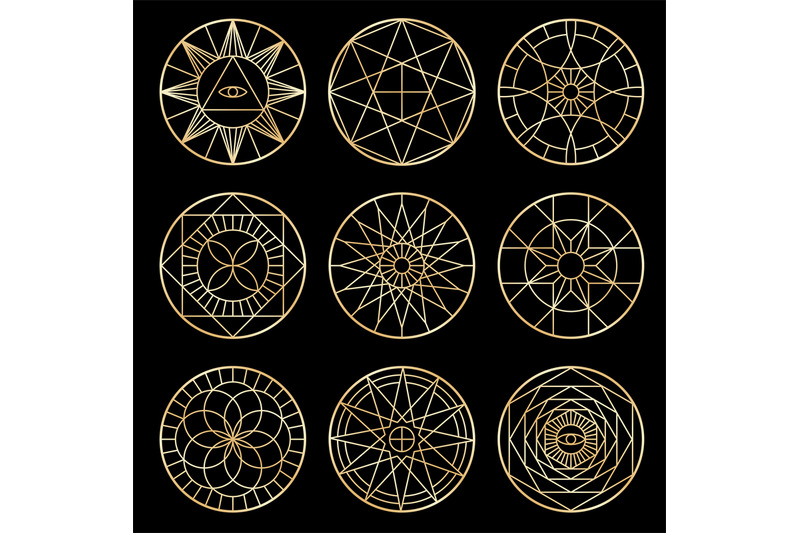 esoteric-geometric-pentagrams-spiritual-sacred-mystical-vector-symbol