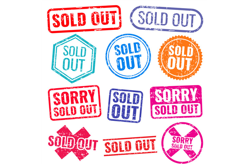 sold-out-stamps-with-grunge-texture-isolated-vector-labels-set