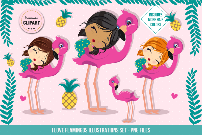 summer-graphics-flamingo-illustrations