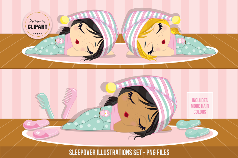 sleepover-graphics-pyjamas-clipart
