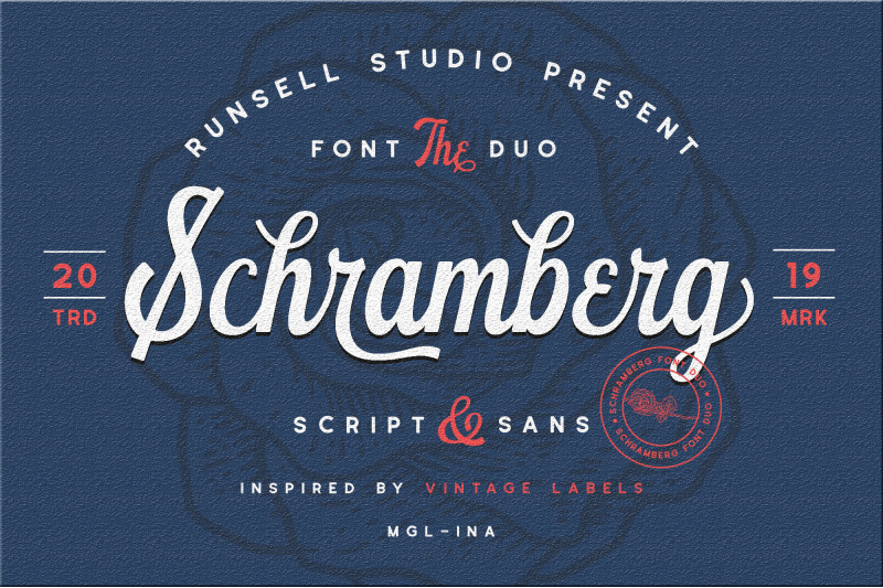schramberg-font-duo-logo-template