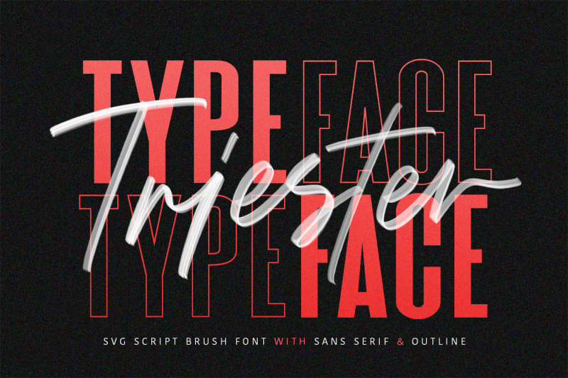 triester-svg-brush-font-free-sans