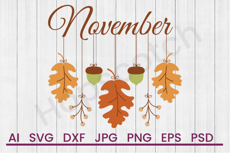 november-mobile-svg-file-dxf-file
