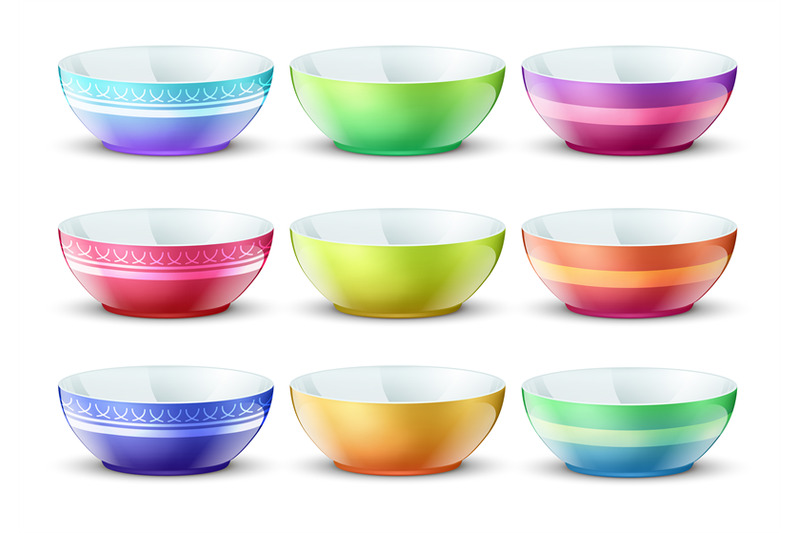 colourful-empty-bowls-isolated-porcelain-kitchen-food-plates-vector-s