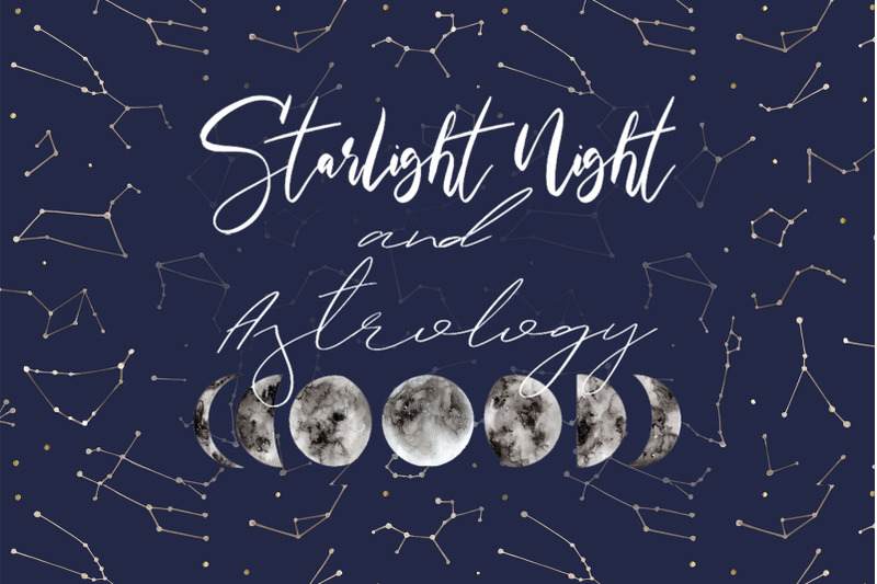starlight-night-and-astrology-set
