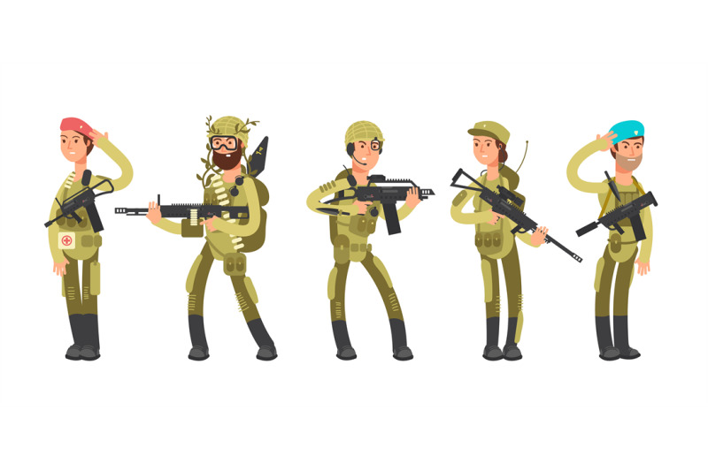 us-army-cartoon-man-and-woman-soldiers-in-uniform-military-concept-ve