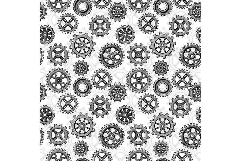 retro-sketch-mechanical-gears-seamless-pattern-design