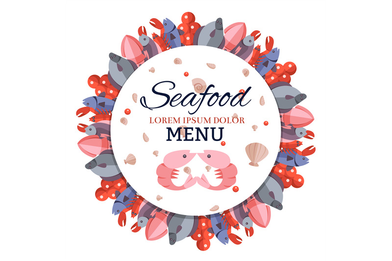 round-banner-menu-with-sea-food