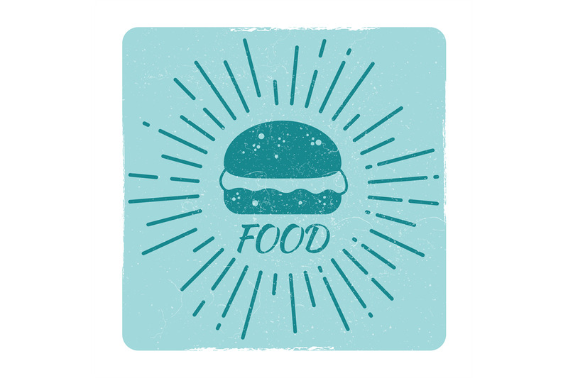 grunge-food-hipster-badge-burger
