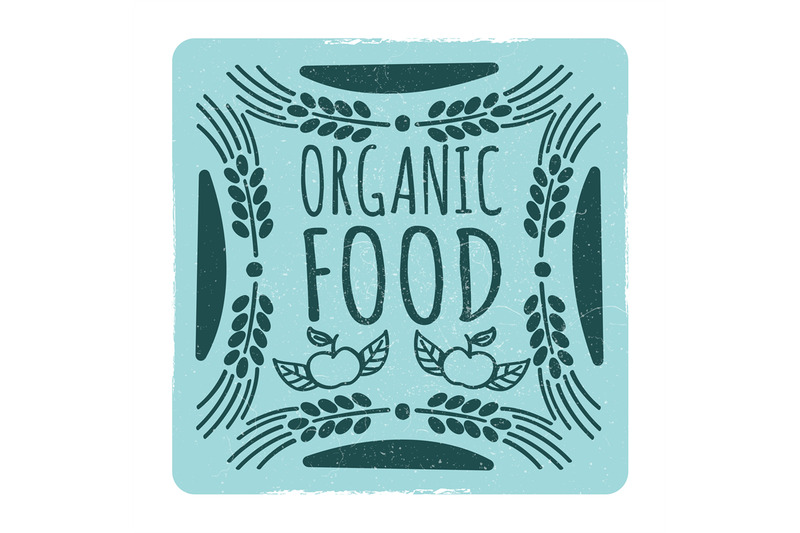 organic-food-vintage-banner