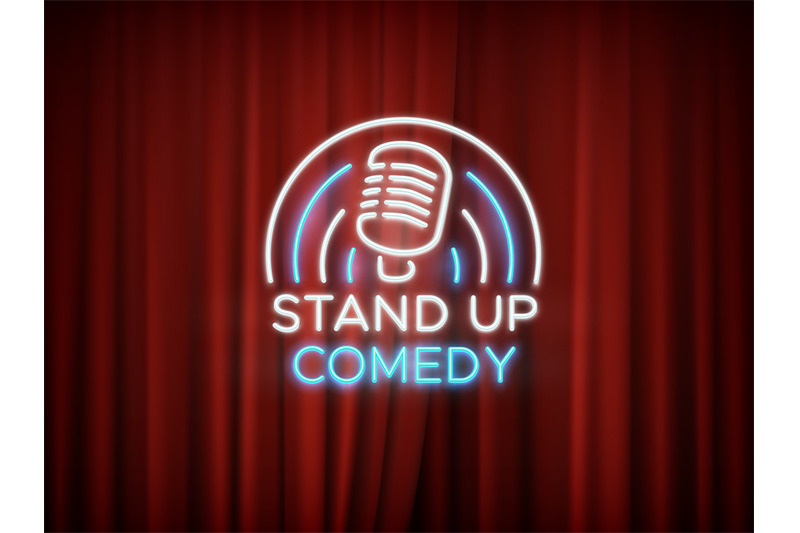 stand-up-comedy-neon-sign-with-microphone-and-red-curtain-vector-backg