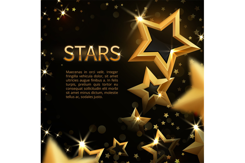 shiny-sparkling-gold-stars-on-black-abstract-holiday-magic-vector-back