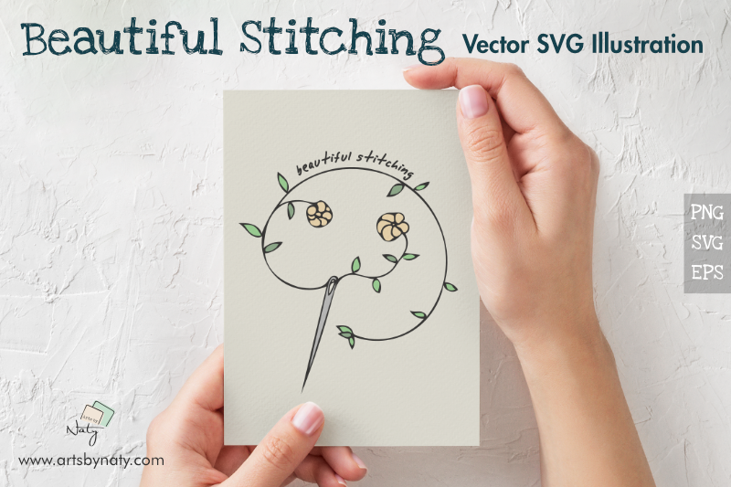 beautiful-stitching-vector-svg-illustration