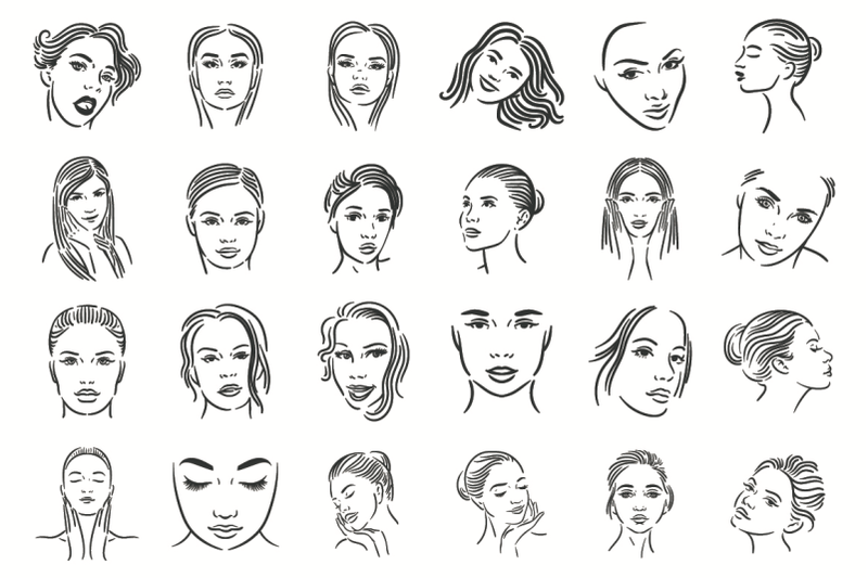 24-woman-face-illustration