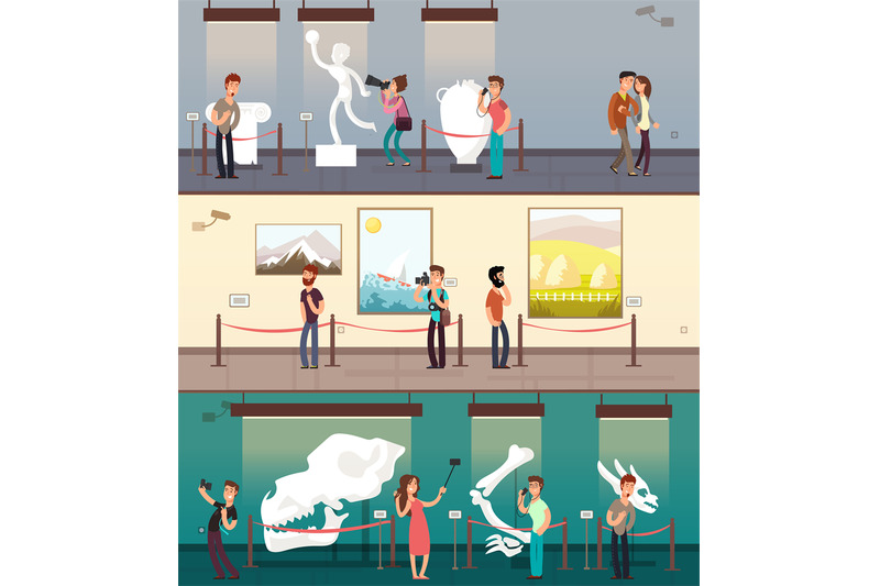 museum-gallery-with-art-pictures-exhibit-and-children-vector-banners