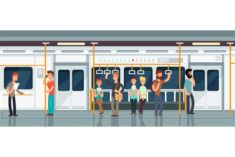 modern-subway-passenger-carriage-interior-with-people-vector-illustrat