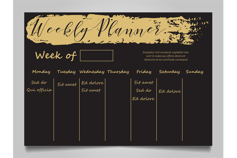 black-and-gold-weekly-planner-template