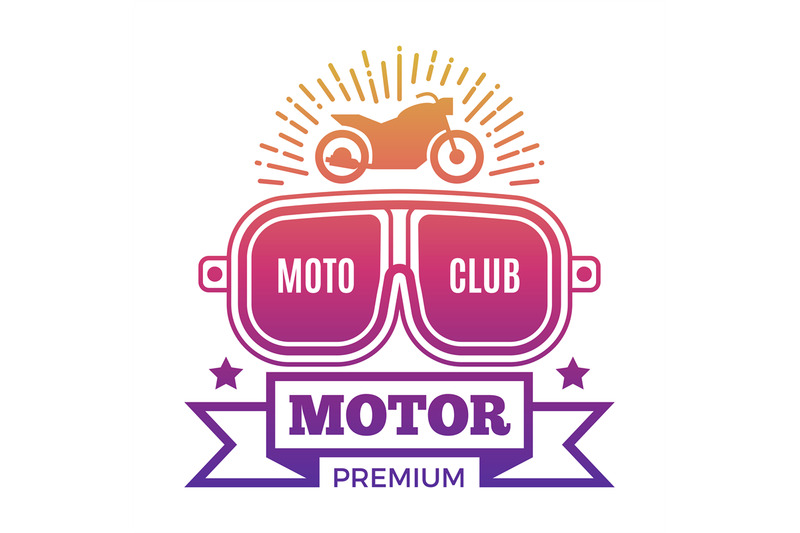 premium-motor-club-label-design