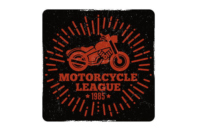 vintage-grunge-motorcycle-league-emblem-design