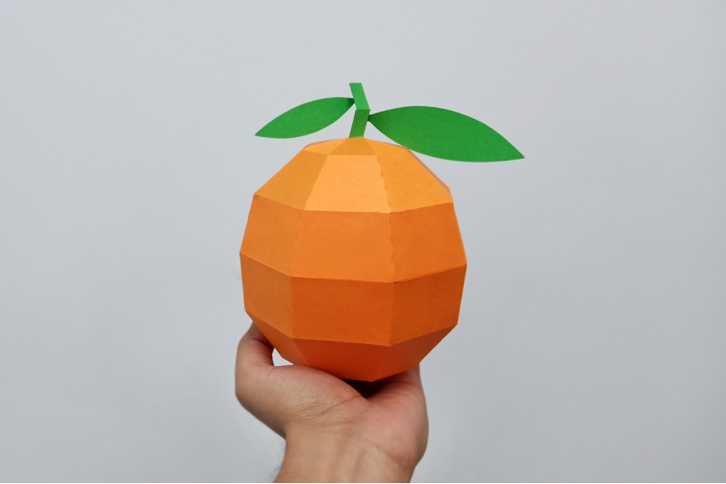 diy-orange-model-3d-papercraft