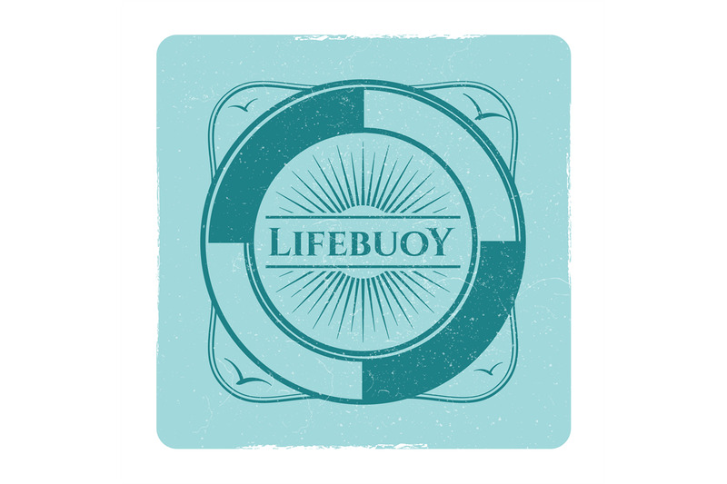 vintage-nautical-grunge-label-with-lifebuoy