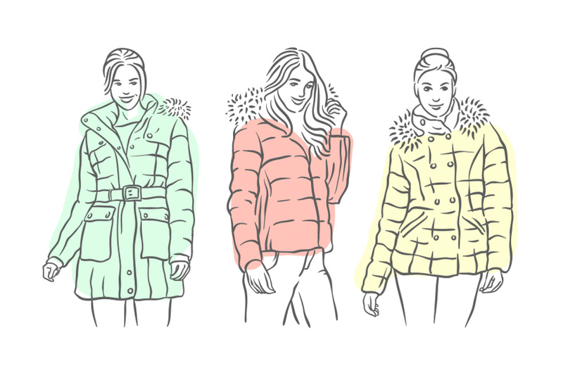 woman-in-jacket-illustration