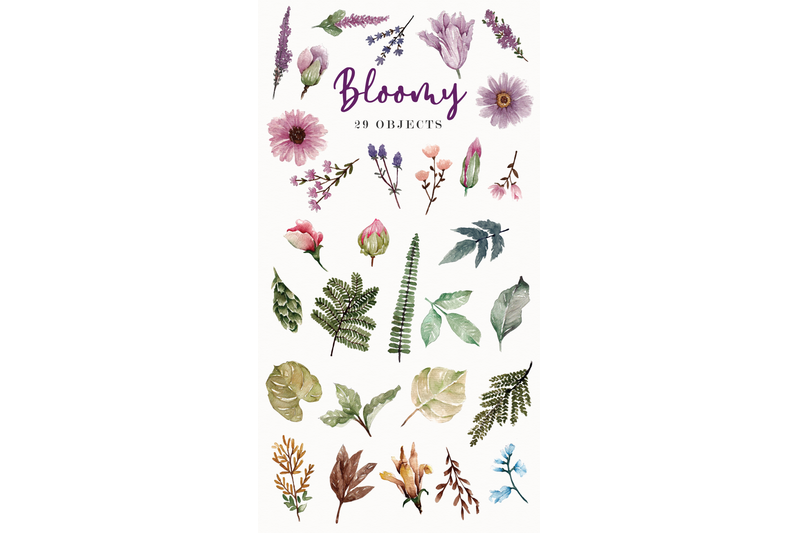 bloomy-watercolor-collection