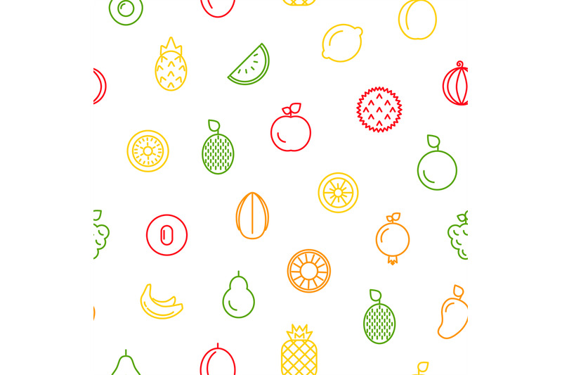 vector-line-fruits-icons-pattern-or-background-illustration