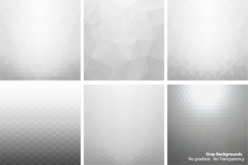 Gray abstract vector backgrounds. By ExpressShop | TheHungryJPEG.com