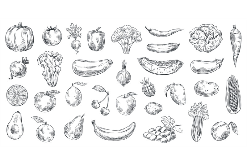 sketched-vegetables-and-fruits-hand-drawn-organic-food-engraving-veg