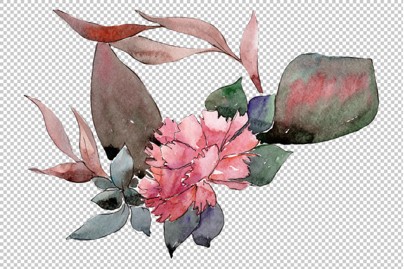 bouquet-pearl-beauty-watercolor-png