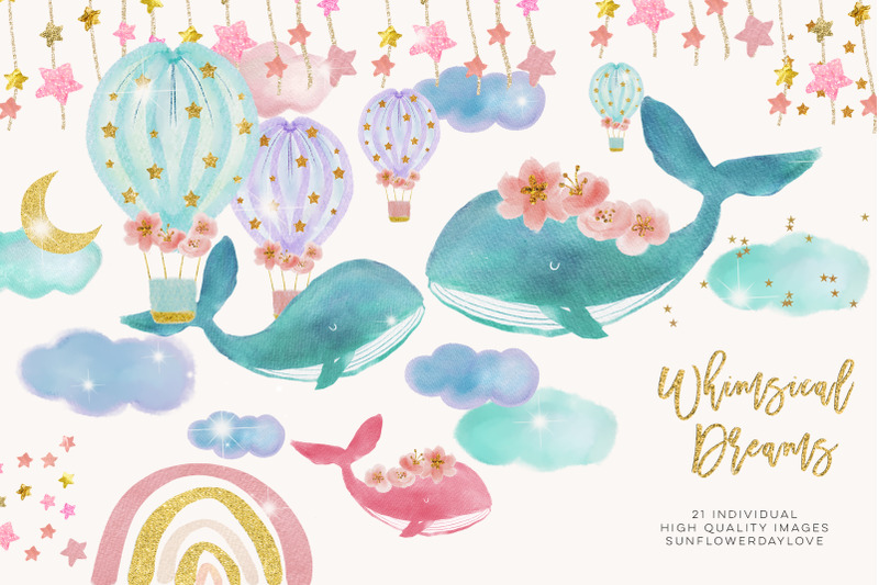 baby-whales-clipart-moon-and-star-clip-art