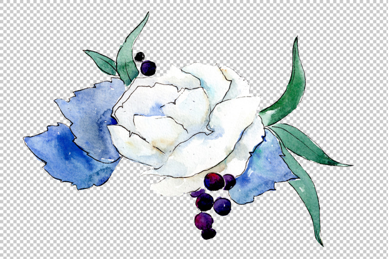 bouquet-gentle-rustle-watercolor-png