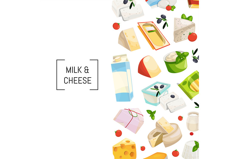 vector-cartoon-dairy-and-cheese-products-background-with-place-for-tex