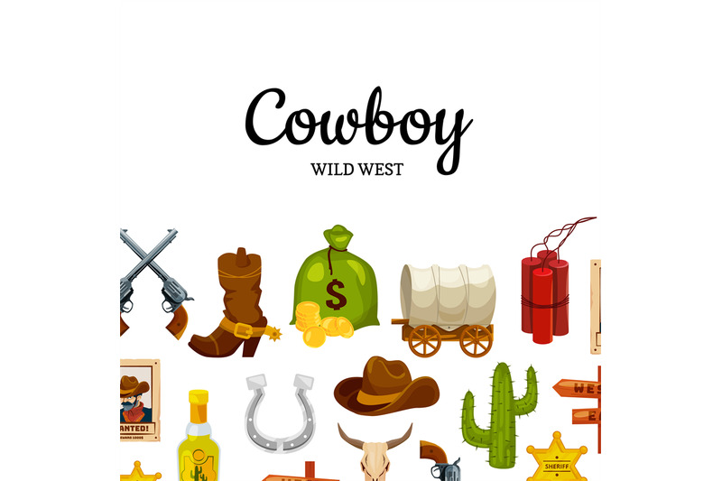 vector-cartoon-wild-west-background-with-place-for-text