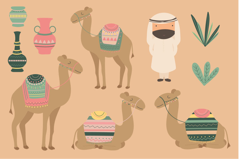 in-the-desert-camels