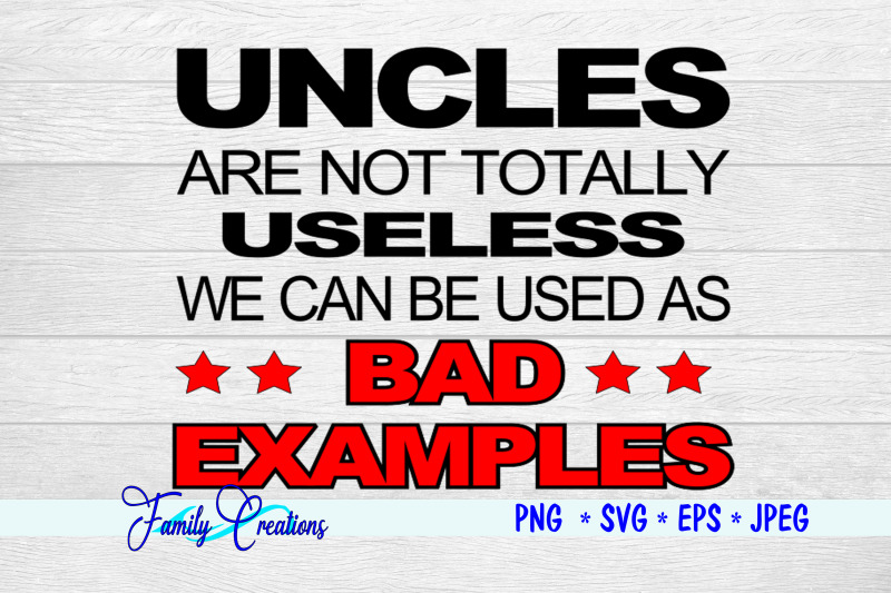 uncles-are-not-totally-useless