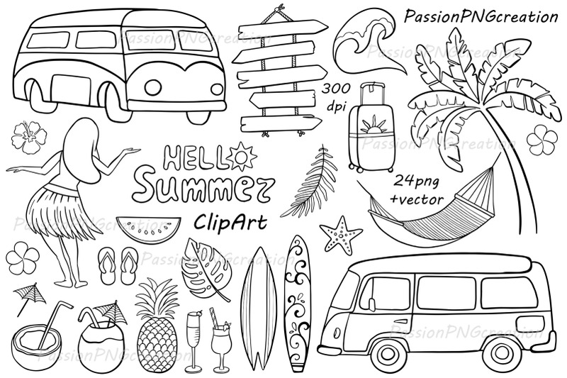 doodle-summer-clipart