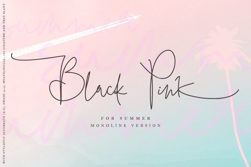 black-pink-summer
