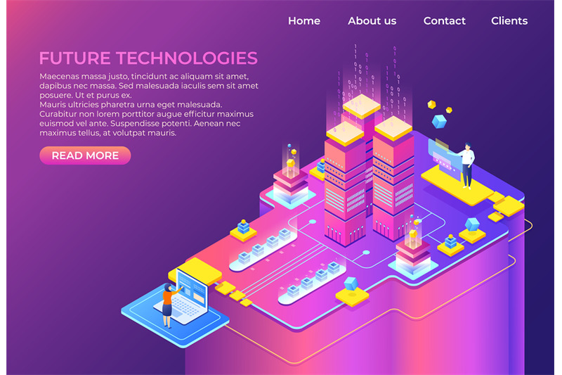 isometric-technology-concept-business-3d-background-modern-infograph