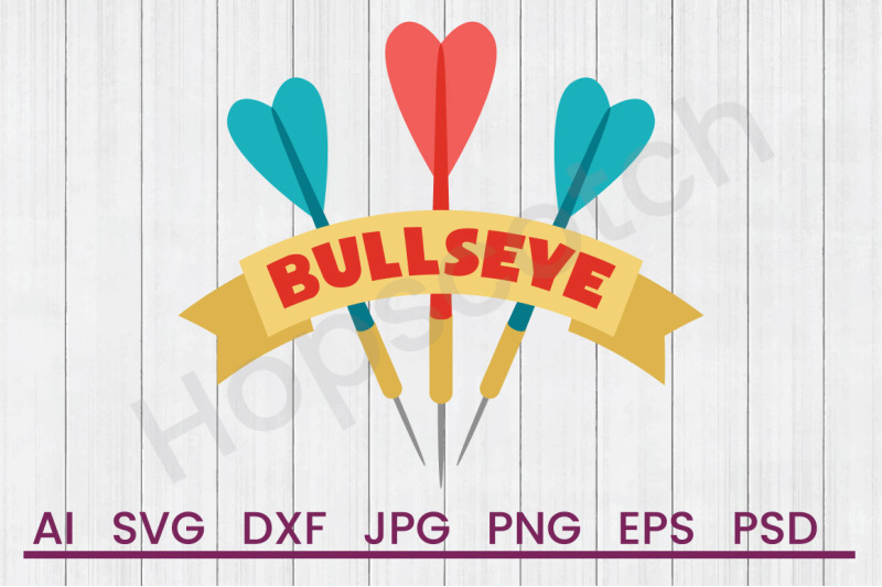darts-bullseye-svg-file-dxf-file