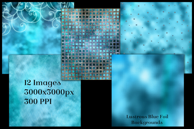 lustrous-blue-foil-backgrounds-12-image-textures-set