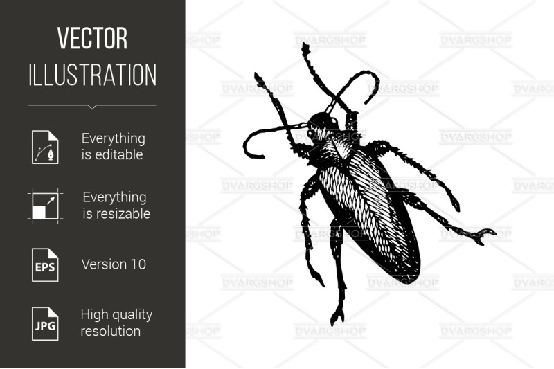 longhorn-beetle-icon