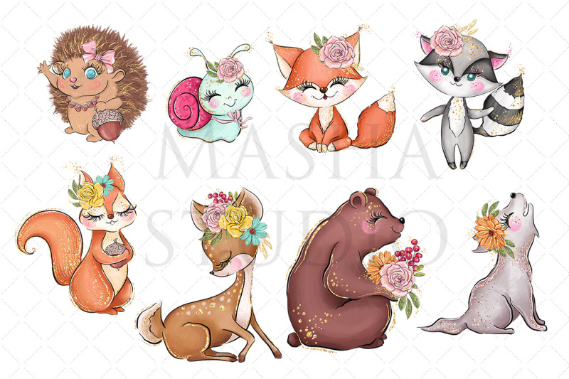 forest-friends-clipart
